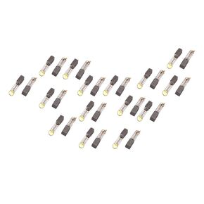 IIVVERR 15 Pairs 9x5x4mm Carbon Brushes Power Tool for Electric Hammer Drill Motor (15 Pares de 9x5x4mm Cepillos de carbón Herramienta eléctrica para motor de taladro de martillo eléctrico