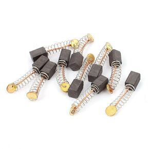 IIVVERR 5 Pairs 8x5x5mm Carbon Brushes Power Tool for Electric Hammer Drill Motor (5 Pares de 8x5x5mm Cepillos de carbón Herramienta eléctrica para martillo eléctrico de perforación del motor