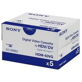 Sony Digital Video Cassette for HDV/DV (5 Pack)
