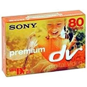 Sony Premium-Grade miniDV Videocassette - Single