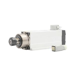 Air Cooled Spindle Motor 4kw ER25 220v Square Type