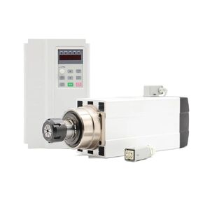 Air Cooled Spindle Motor 6.0KW ER32 and Motor Speed Controller(Without Flange)
