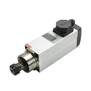 Square Air Cooled Spindle Motor 3.5KW ER25 220v 380v Air Cooled Milling Spindle(3.5kw 220V)