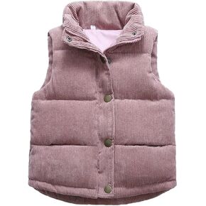 Toddler Boys Vest Fuzzy Sleeveless Coat Outerwear Pockets 4t Winter Coat Boys Warm Outwear Snowsuit Boys Coats Toddler