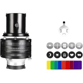 Bowens Mount Photograph Flash Snoot Conical Lens Focalize Conical Snoots Photo Optical Condensert Spotlight Lens