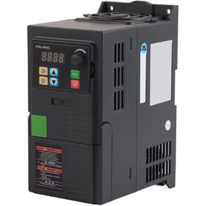 Industrial inverter with communication, brake resistor, digital display, efficient cooling, low noise fan for industrial use