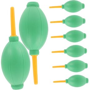 8Pcs Dust Blower for Camera Lens Cleaning Premium Air Blowers for Dust Removal Essential Photography Supplies for Lenses Filters Sensors