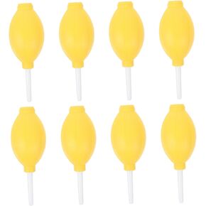 Lurrose 8Pcs Air Blowers for Cleaning Camera Lens Durable Design for Removing Dust from Plants Watches and Electronics Convenient Squeeze Action