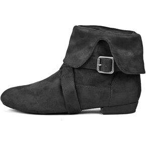 Women's Indoor Suede Salsa Leather Sole Ballroom Urban Step 3105 Dance Shoes Urban Charm West Coast Swing Line Dance Boots