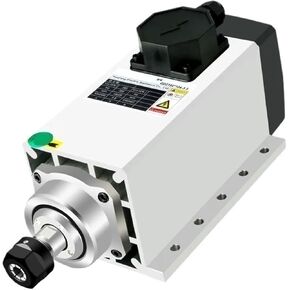 Engraving 2.2/3.5kw Engraving Machine Square Air Cooled Main Shaft 220V/380V Motor Drilling Hole Cutting Machine Main Shaft Accessories(A2 2.2KW 220V)