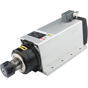 نقش GDZ98X88-3.5KW مغزل مطلي بالهواء ER25 تشاك مربعة ميدان ميدان شفة لمجمعات طحن الجهاز CNC (3.5KW ER25 220V)