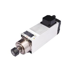 Engraving JGF-3.5kw ER20 Square Spindle Motor 220V/380V 18000RPM Air Cooled Spindle for CNC Engraving Router Milling Machine Accessories(3.5kw 220V)