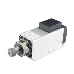 Engraving 3.5KW ER25 Spindle Motor 220V/380V 24000rpm Square Flange Air-Cooled Mounting For CNC Milling Engraving Machine Accessories(3.5kw 220V 24000rpm)