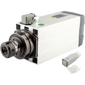 Engraving AT/MT 1090-100 Spindle Motor 4.5kw 380V Square Air Cooled Spindle ER32 Chuck 18000rpm Motor For CNC Milling Machine Accessories
