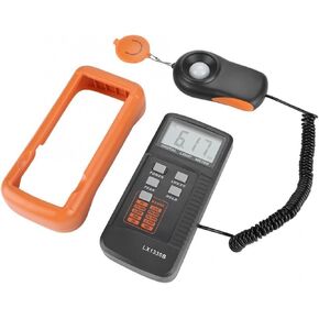 رقمي لوكس متر رقمي مقياس ضوء LCD LCD Meter 0-200000 Lux Light Meter Tester