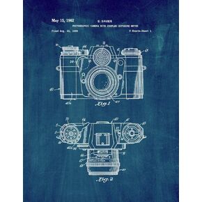 كاميرا فوتوغرافية مع مقرونة براءة اختراع مقترنة براءة اختراع (11 "× 14") M10695
