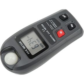 Digital Illuminance Light Meter Tester, 0.1~20000Lx Meter, Auto Shutdown LCD Display Auto Shutdown Illuminometer Light Meter, for Indoor Outdoor Grow Plants Film Photography