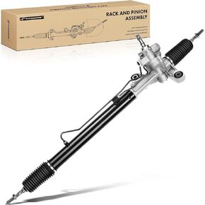 A-Premium Power Steering Rack and Pinion Assembly, with Boots, Compatible with Honda Accord 2008 2009 2010 2011 2012, L4 2.4L, Replace # 53010TA0A01, 53601TA0A02
