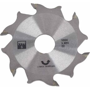 100mm (4inch) Carbide Biscuit Jointer Blade, Replacement for Woodworking Plate Joiners