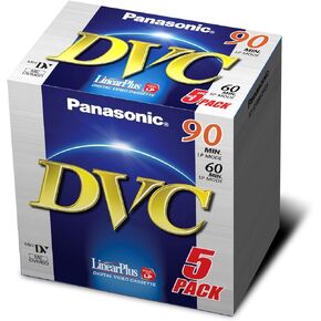 Panasonic DVC Tape 60 Minute 10 Pack