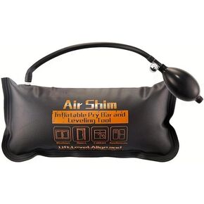 The Original Strong Commercial Grade Air Wedge Bag 2.0 Pump Professional Leveling Kit & Alignment Tool Shim Bag in The Popular (L)