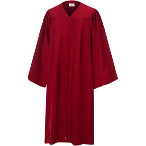 Unisex Adult Matte Graduation Gown Only, for High School, Bachelor, Choir Robes, Pulpit Robe, Pastor and Halloween in Kuwait
