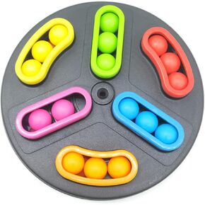 Imikeya Educational Maze Puzzle Beads تفاعلية سطح المكتب ولعب ألعاب المتاهة للأولاد والبنات عشوائي