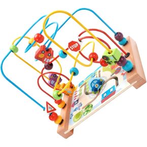 DECHOUS 1Pc Multifunctional Ocean Beads Maze Educational Beaded for Develops Hand Eye Coordination Graphic Cognition Birthday Present for Boys Sturdy Design