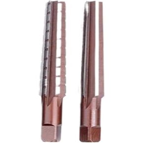 Hand Reamers MT1/MT2/MT3/MT4/MT5 HSS Steel Fine/Rough-Edge Morse Taper Reamer for Milling Finishing Cutter Tool(MT5(Fine))