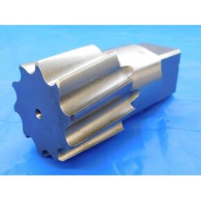 M & J Tooling LLC Morse 2"" O.D. HSS Pipe Reamer Spiral 10 Flute 2.0 2.0000 Taper Made in USA - JC0540AZ3