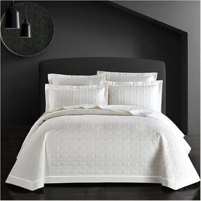 3Pcs Luxury Cotton Throw Blanket Bedspread 245x250cm whitepinkgrayblue Bed Bedsheet Pillowcase Bed Four Pieces Set(D)