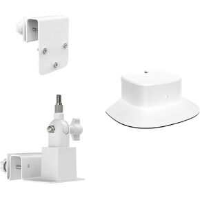 Holicfun Rain Cover Bundle with Gutter Mount Kit for Eufy Security SoloCam S340