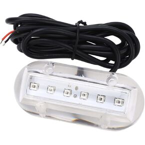 LED Lamp, Mount Underwater Light DC12V 1.1W Good Sealing for Marine Devices