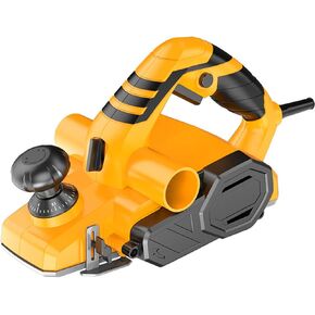 1100Power Electric Wood Planer with Dust Bag, 82Mm Blades Inverted Variable Speed Benchtop Electric Planer Woodworking Cutting Machine