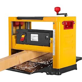 2000W Power Benchtop Planer, 8000R/Min Multifunctional Jointers Woodworking Planer, 13 Inch Desktop Electric Jointers Planer, Heavy Duty Planer