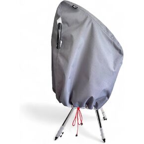 R-Sky Standard Plus Telescope Cover, UV-Resistant Ripstop, Black/Silver, for EQ/GEM Mounts (Black, XL (Extra Large))
