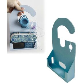 Holder for Infinity Feeding Pump – Lightweight & Durable G-Tube Pump Organizer with Built-in Tubing Coil, Charger Slot, Speaker Opening