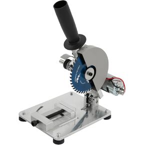Mini Miter Saw, 4 inch Electric Chop Saw Mini Table Saw, Portable Tabletop Saw 0-45° Adjustable Metal Wood Cutting Machine Manual Chop Saw for DIY Model Compound Cutting Tool
