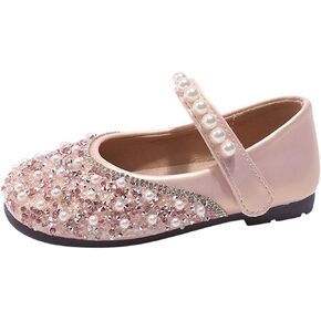 Toddler Girls Sandals Girls Dress Shoes Cute Bow Mary Jane Shoes Ballerina with Satin Girls Jelly Sandals