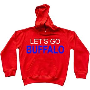 Lets Go Buffalo Kids Hoodie