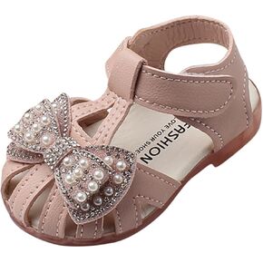 Toddler Baby Girl Sandals Breathable Closed Toe Bag Head Sandals Girl Sandals Sumer Kids Soft Beach Sneakers
