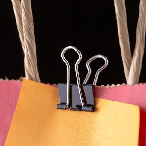 Officemate Small Binder Clips, Black, 12 Boxes of 1 Dozen Each (144 Total) (99020) in Kuwait