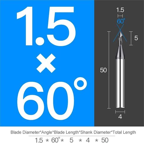 Carbide Drill Bit 60 90 120 Degree NC Spot Drill Prepare Guide Hole Chamfer Machine Tool 0.5-20MM Spot Location Center Bit(0.6XR90XD4X50L,1PCS_for AL) in Saudi Arabia