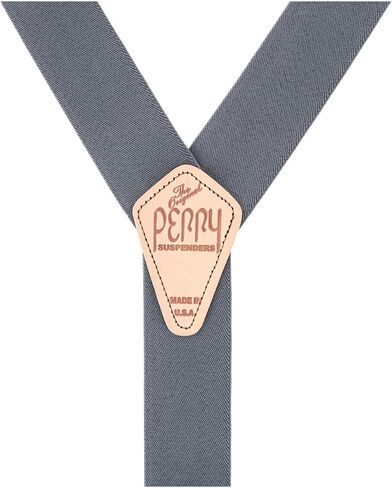 Perry Products SN200 Men's Clip-On 2-in Suspenders(Regular, OD Green) in Saudi Arabia