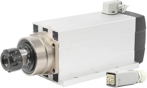 Air Cooled Spindle Motor 6.0kw ER32 380v mounting Flange(with Flange) in Saudi Arabia