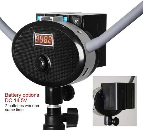 Photo Studio Double Arms Fill Ring Light with 200cm Tripod Long LED Strips add Stand 3000K-5600K LED for Camera (FX-800II with Tripod) in Saudi Arabia
