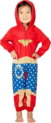 DC Comics Mens' Batman Superhero Character Hooded Union Suit Footless Pajamas Costume (Batman, XXL/XXXL) in Saudi Arabia
