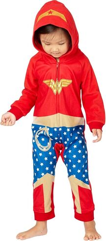 DC Comics Mens' Batman Superhero Character Hooded Union Suit Footless Pajamas Costume (Batman, XXL/XXXL) in Saudi Arabia
