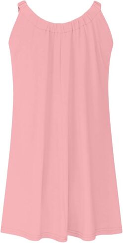 Women's Dress Beach Style Loose Strap Dress Summer Tunics in Saudi Arabia