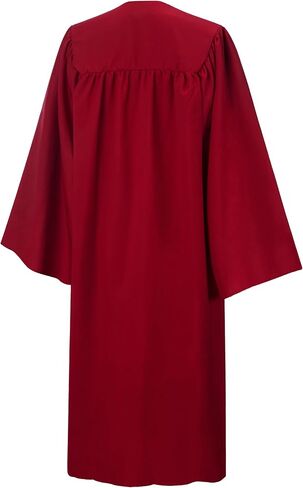 Unisex Adult Matte Graduation Gown Only, for High School, Bachelor, Choir Robes, Pulpit Robe, Pastor and Halloween in Kuwait